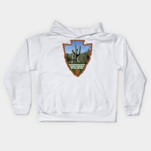 Saguaro National Park arrowhead Kids Hoodie